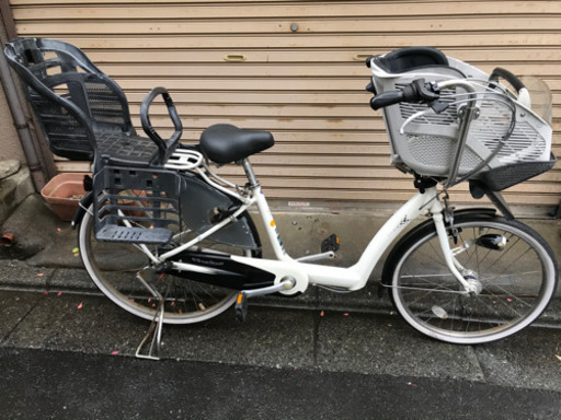 【値下げ】中古整備済3人乗り自転車 ブリヂストン angelino