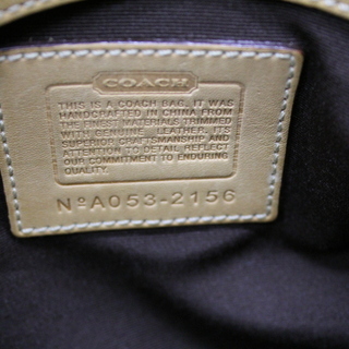 □ＣＯＡＣＨ/コーチ　 シグネチャー キャンバス×レザー ショルダーバッグの画像