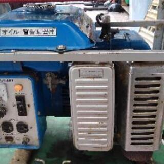 100Vエンジン発電機　貸します