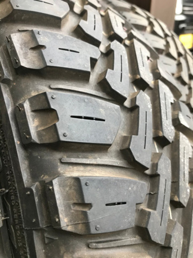 165／60R15 マッドタイヤ　バリ溝　M/T