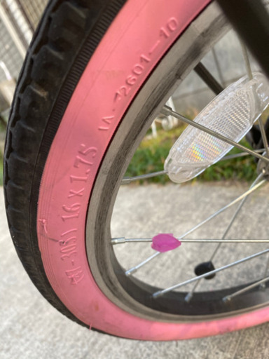 子供用自転車ピンク