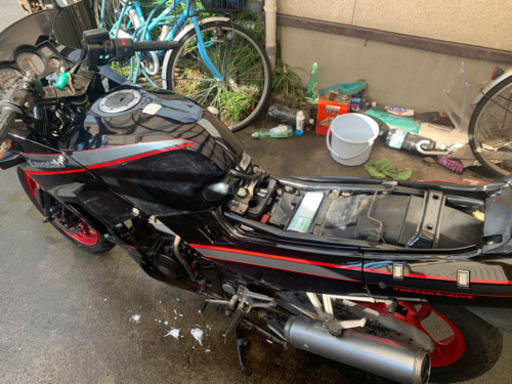 早めに売りたい 8万から2万おまけ付き（記載あり）GPX250R 不動車