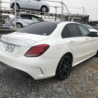 ★メルセデスベンツ AMG C43★左ハンドル★車検付き2021年1月★サンルーフ付き★事故歴無し★極上品★ の画像