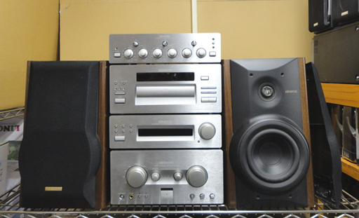 ケンウッド コンポ KAF-5002 アンプ DPF-7002 CDプレーヤー KTF-5002 シンセチューナー LSF-555 スピーカー GE-1001 イコライザー 札幌市 白石区 東札幌