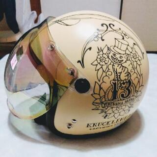 【受け渡し終了】バイク　ヘルメット　　（キャップ付）