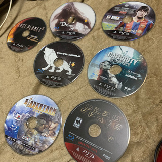 プレステ3、ソフトたくさんセットの画像