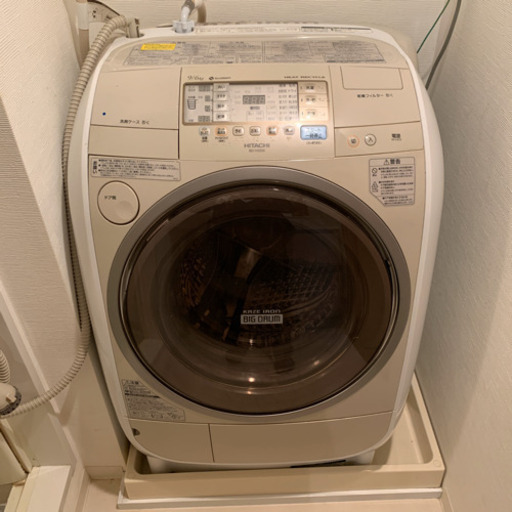 日立　ドラム式洗濯乾燥機　9/6kg BD-V2200R HITACHI 2010年式