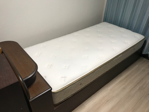 美品！ 綺麗なシングルベッド 単身に最適！