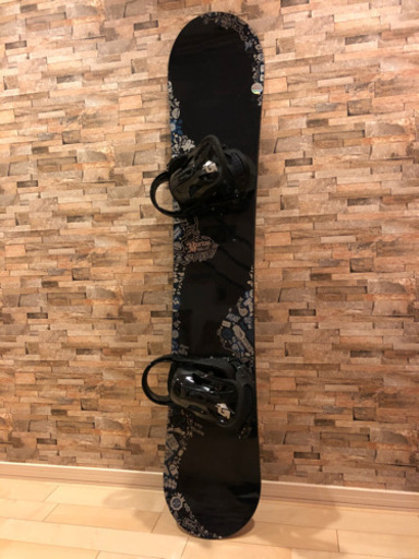 Burton スノーボードセット　板＋バイン　160cm フリースタイル　L BULLET