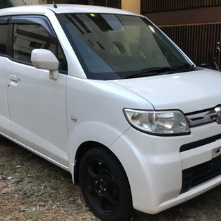 在庫総替え！早い者勝ち！人気のパールホワイト！ゼストW  社外A...