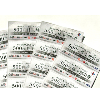 総計11,000円分 ヴィアホールディングス 株主割引券 株主優...