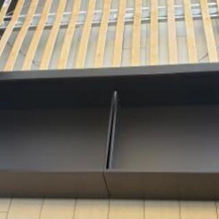 IKEA　収納付きベッド　ダブルサイズ　マットレス無しの画像