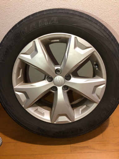 値下げします！スバルフォレスター純正アルミホイル4本