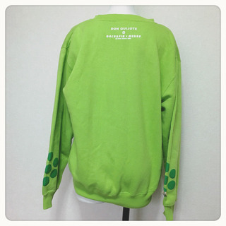 ご購入者様決定【ガチャピン】裏起毛トレーナー スウェット キャラクターの画像