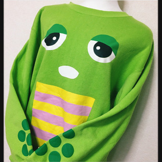 ご購入者様決定【ガチャピン】裏起毛トレーナー スウェット キャラクター