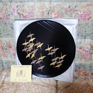 象彦お盆/丸盆新品の画像