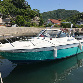中古船 船 21フィート FR-21 2st 115馬力 早く連...