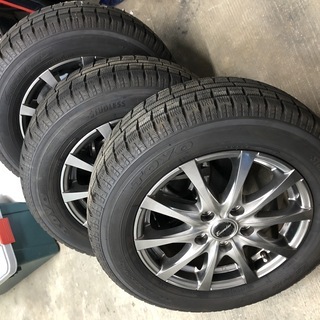 15インチ　アルミ　スタッドレスタイヤのセットの画像