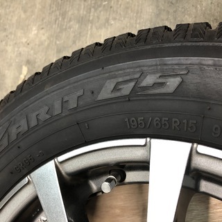 15インチ　アルミ　スタッドレスタイヤのセットの画像