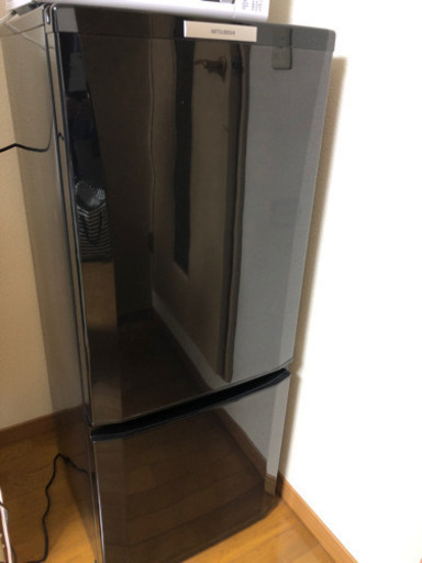 【成立済】人気の黒　冷蔵庫　1人暮らしに最適