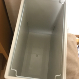 【お譲り先決定】MUJI 無印良品 ゴミ箱　角型　11L 袋止め付の画像