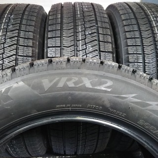 新品 16インチ 冬 4本 VRX2 アウトレット品 205/55R16【100％富山】日本製 ブリザック ＢＳ ブリヂストン 展示処分品 2018年 ＶＲＸⅡ 現品限り 16インチ