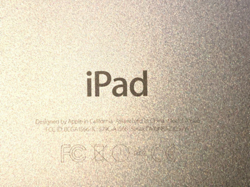 iPad Air2 64GB Wi-Fiモデル 液晶不具合？