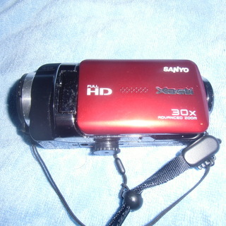 sanyo ビデオカメラ、ムービーカメラ(家電)の中古が安い！激安で譲り