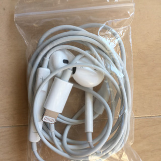 EarPods lightning イヤーポッド　未使用品　の画像