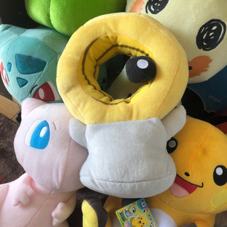 【ポケモン】めちゃでかぬいぐるみ5点セット！！の画像