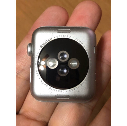 【決まりました】【美品】Apple  Watch series2 シルバー（ベルト付）