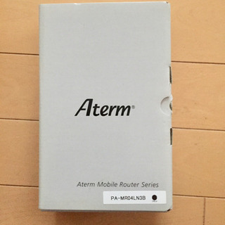 NEC Aterm simフリーWi-Fiルーター　MR04LNの画像