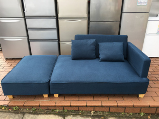 LOWYA購入 ロウヤ 2人掛けカウチソファベッド