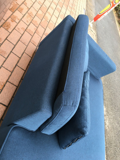 LOWYA購入 ロウヤ 2人掛けカウチソファベッド