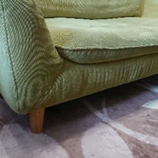 2人がけソファー  引き取り希望 【売約済】の画像