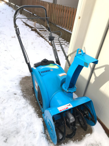 ヤマハ ゆっきぃ 除雪機 美品です！