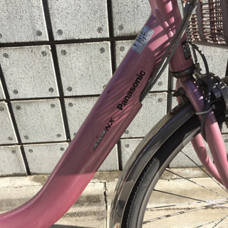 電動自転車★パナソニック★中古★ピンク