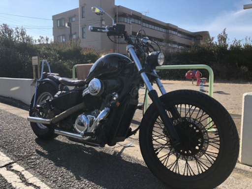 【取引中】再度値下げ！　スティード 400 カスタムバイク　車検ありH32/12