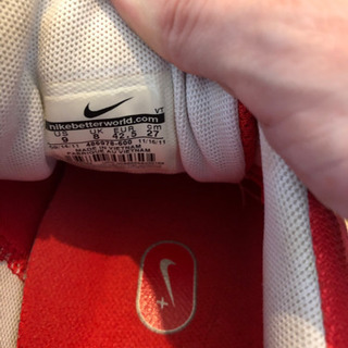 NIKE AIRMAX 27cm 赤の画像
