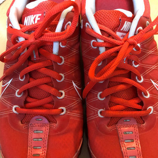 NIKE AIRMAX 27cm 赤の画像