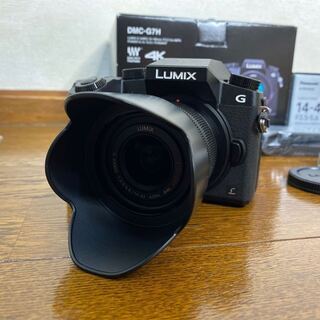 Panasonic LUMIX DMC-G7 + LUMIX G VARIO 14-42mm F3.5-5.6 II ASPH. MEGA O.I.S. / G7 14 42 DCカプラー セット おまけあり！