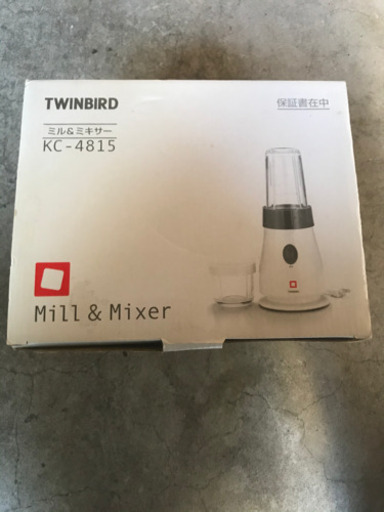 ミル\u0026ミキサー　TWINBIRD  KC- 4815