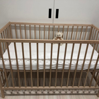 値下げしました⭐︎美品⭐︎IKEA イケア　ベビーベッド　SNI...
