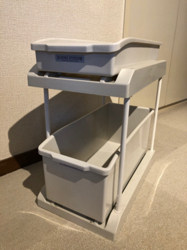スライド式収納　シンク下