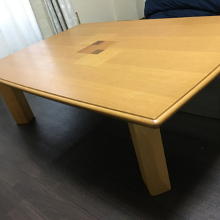 座卓 テーブル 脚折りたたみ可の画像