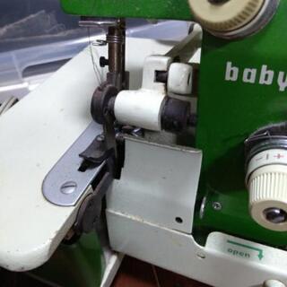 ２本糸ロックミシン///ベビーロックの画像