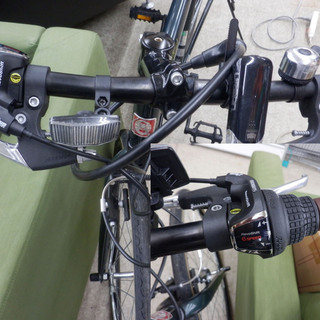 28インチ 自転車 コールマン 6段変速 CRB706 クールウインド (グリーン