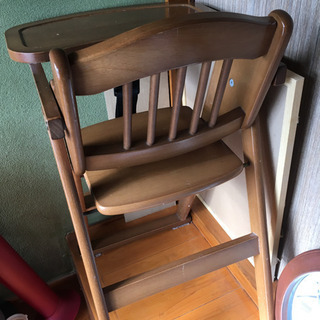 食事用イス あげますの画像