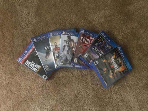 新品　PS4 ゲーム　7個セット　北米版