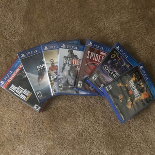 新品　PS4 ゲーム　7個セット　北米版